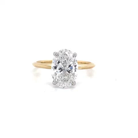 ASHLEY KNIFE-EDGE SOLITAIRE ENGAGEMENT RING