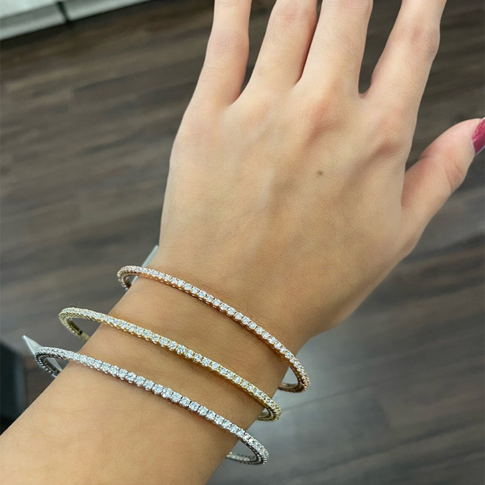 Chloe Diamond Bangle Bracelet