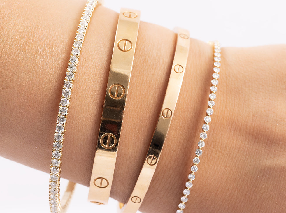 Buy Silver-Toned Bracelets & Bangles for Women by Zeneme Online | Ajio.com