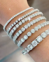 classic diamond tennis bracelet