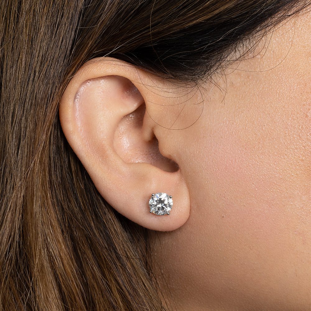 Diamond Stud Earrings